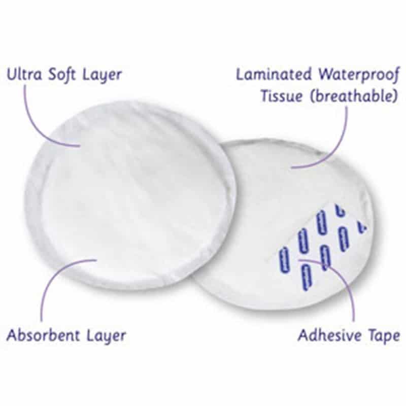 Pure baby breast pads