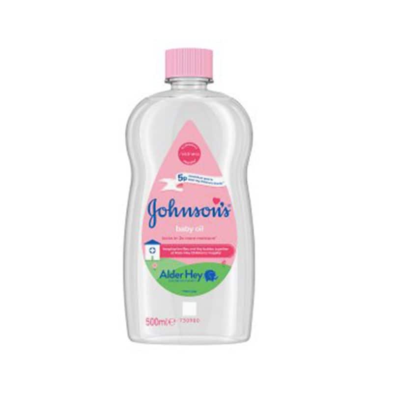 Johnson baby oil bottle