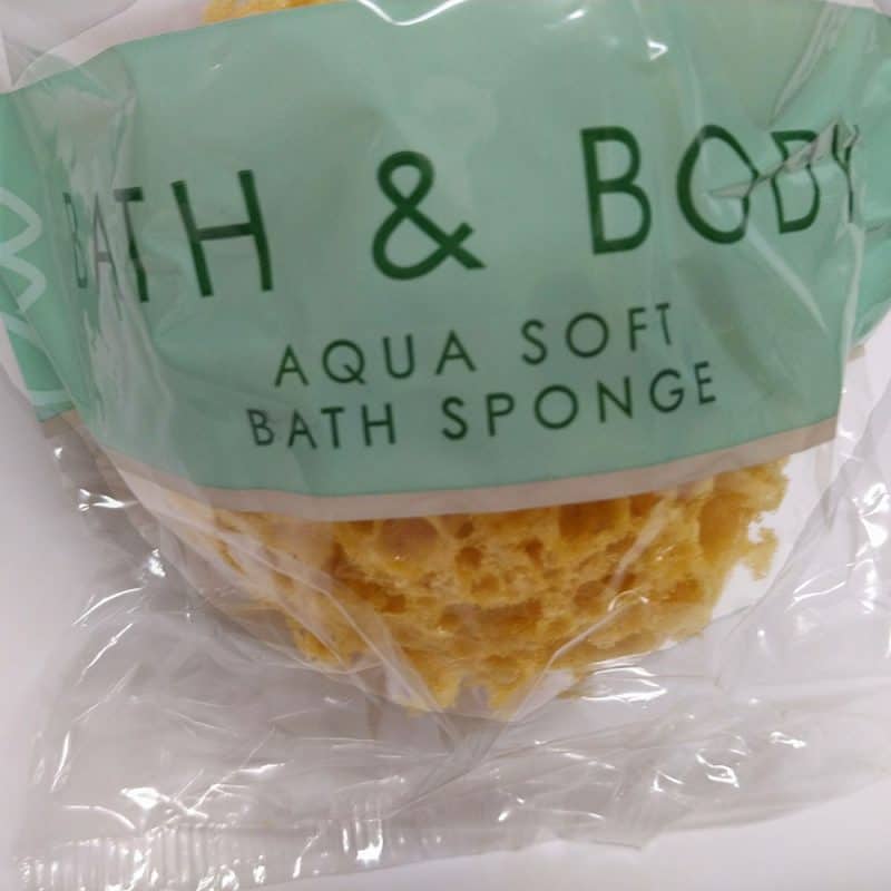 Aqua Bath Body Foam Sponge 1B