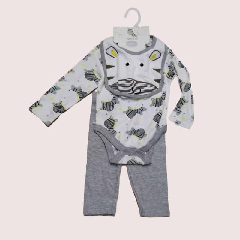 baby grey top and trouset set