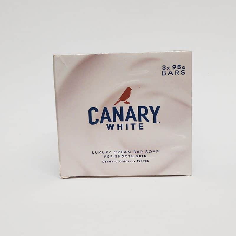Canary White Bar Soap 3 x 95g