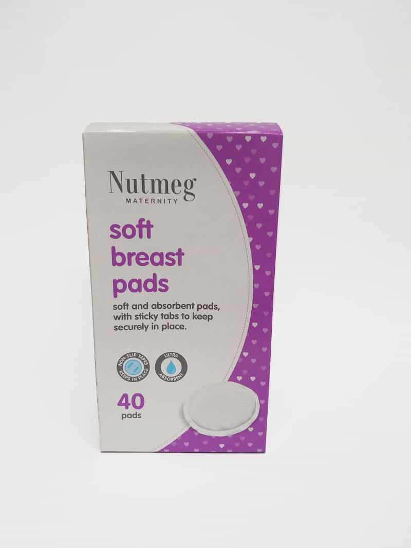 Nutmeg Maternity Breast Pads 40pcs scaled