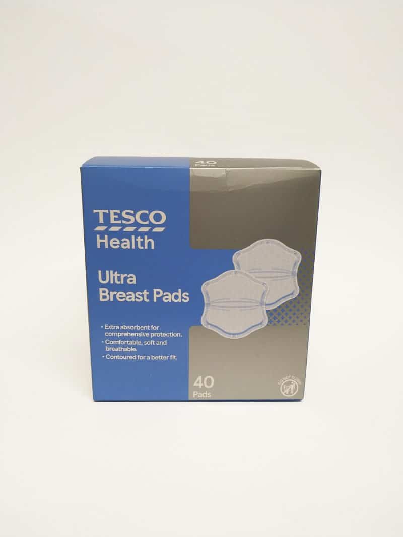 Tesco Ultra Slim Breast Pads 40pcs scaled