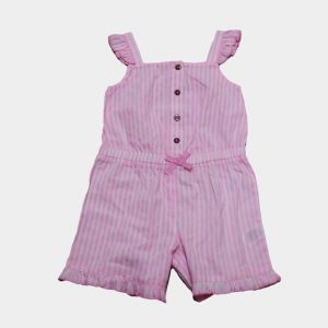 baby sleeveless pink jumpsuit