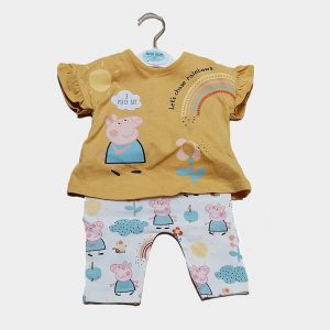 Baby girls peppa pig top and trousers set