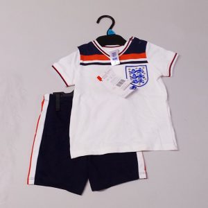 Boys England top and shorts set
