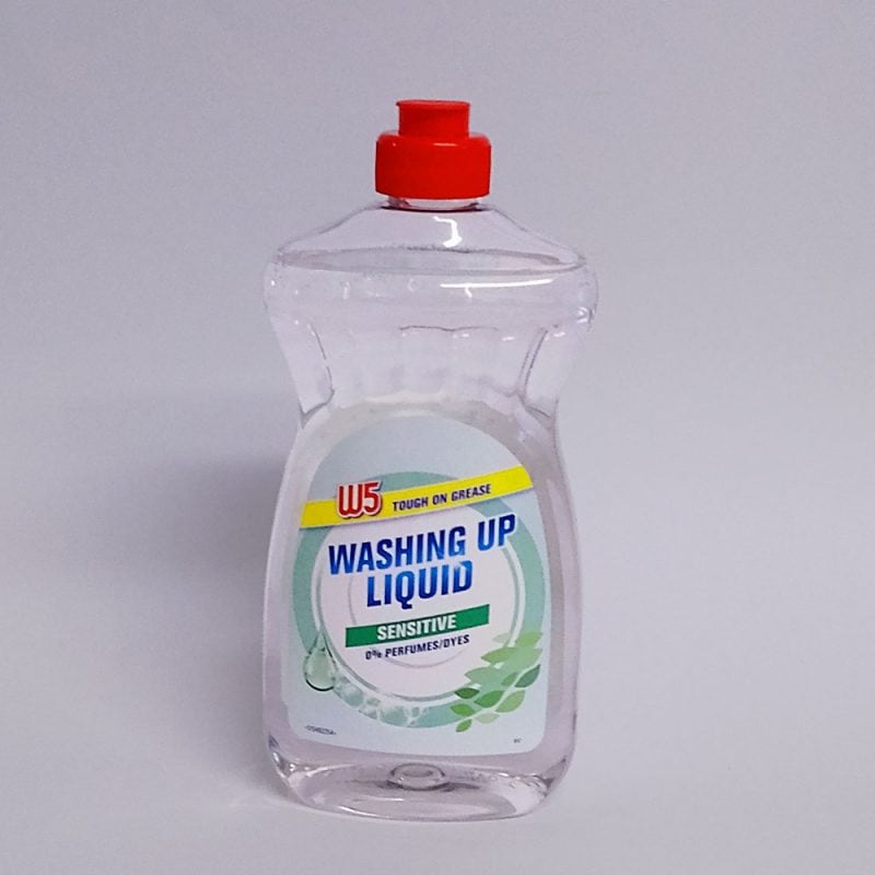 sensitive washing up liquid