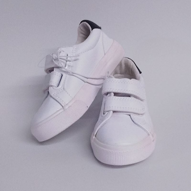 George Baby Unisex White Sneaker 1B
