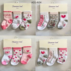 Baby girls mulicolour socks